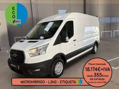 Usado Ford Transit Trend 131 HP (96 kW) 2021 Branco Van