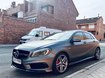 Usado Mercedes A45 AMG AMG 360 CV (264 kW) 2015 Gris / plata Utilitario