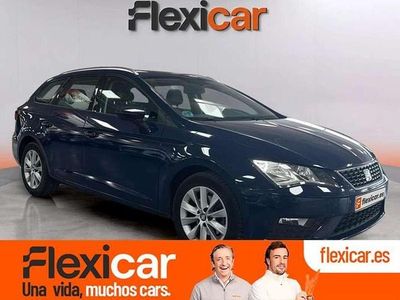 Usado Seat Leon ST Style 116 CV (85 kW) 2018 Azul Familiar