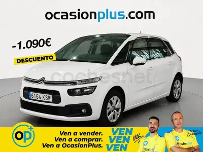 Usado Citroën C4 SpaceTourer Live 130 CV (95 kW) 2019 Blanco Monovolumen