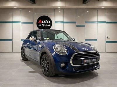 Usado Mini Cooper D Cabriolet 116 CV (85 kW) 2016 Azul Descapotable