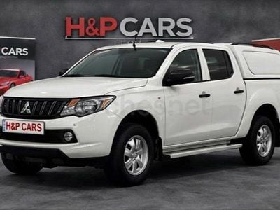 Usado Mitsubishi L200 154 CV (113 kW) 2017 Blanco Pickup/Camioneta