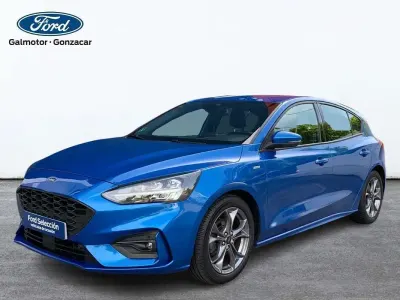 Usado Ford Focus ST-Line 125 CV (91 kW) 2021 Azul Utilitario