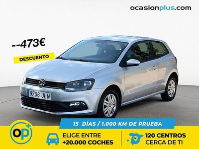 Usado VW Polo Edition 75 CV (55 kW) 2016 Gris plata Utilitario
