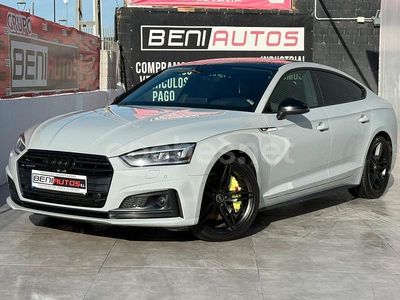 Usado Audi A5 Sportback Sport 272 CV (200 kW) 2017 Gris / plata Utilitario