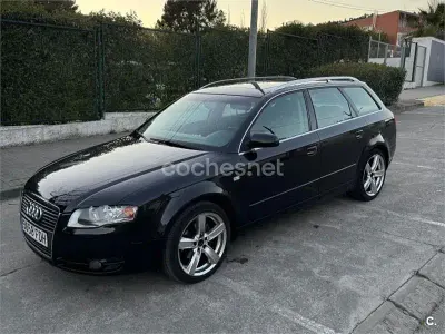 Usado Audi A4 140 CV (102 kW) 2006 Negro Familiar