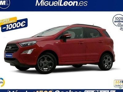 Usado Ford Ecosport ST-Line 126 CV (92 kW) 2022 Rojo SUV