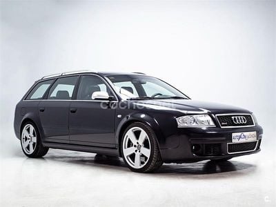 Usado Audi RS6 450 CV (330 kW) 2002 Negro Familiar