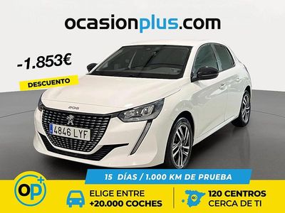 Usado Peugeot 208 Allure 100 CV (73 kW) 2022 Blanco Utilitario