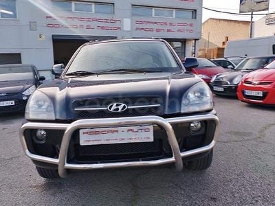 Käytetty Hyundai Tucson Style 140 HP (102 kW) 2007 Musta Katumaasturi