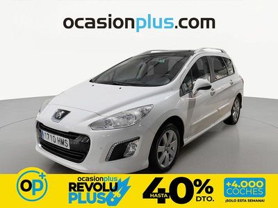 Usado Peugeot 308 Active 92 CV (67 kW) 2012 Blanco Familiar
