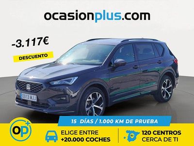 Usado Seat Tarraco FR 150 CV (110 kW) 2023 Gris SUV