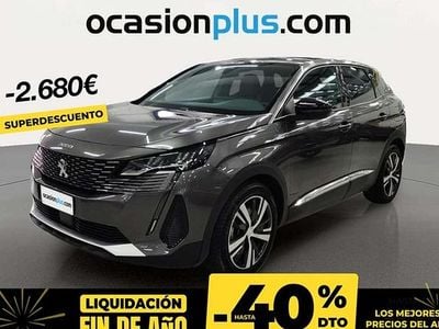 Plateado Usado 2023 Peugeot 3008 Allure Monovolumen | 20.537 € (Precio justo)
