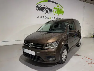 Usado VW Caddy Edition 102 CV (75 kW) 2018 Marrón Monovolumen