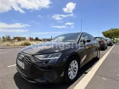 Usado Audi A3 Advanced Plus 110 CV (80 kW) 2022 Negro Berlina