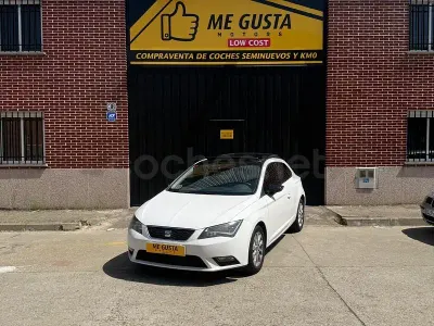 Usado Seat Leon Style 150 CV (110 kW) 2014 Blanco Berlina