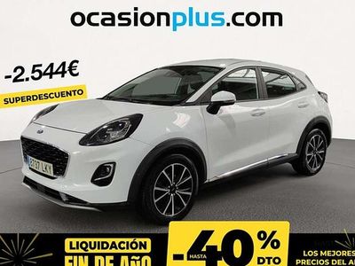 Blanco Usado 2020 Ford Puma Titanium SUV | 14.446 € (Precio justo)