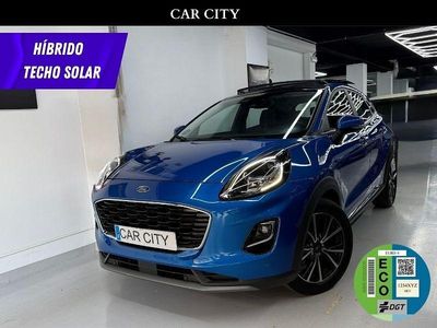 Azul Usado 2022 Ford Puma Titanium SUV | 17.999 € (Precio justo)