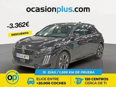 Usado Peugeot 208 Allure 100 CV (73 kW) 2025 Negro Utilitario