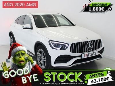 Blanco Usado 2020 Mercedes GLC300 AMG Coupe | 41.900 € (Caro)