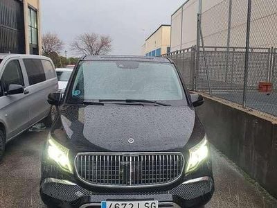Negro Usado 2021 Mercedes V220 Monovolumen | 48.400 € (Buen precio)