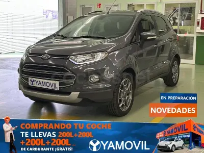 Usado Ford Ecosport Titanium 95 CV (69 kW) 2016 Gris / plata SUV