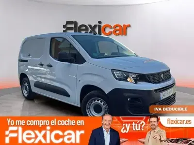 Usado Peugeot Partner 102 CV (75 kW) 2022 Blanco Monovolumen