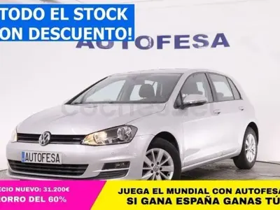 Usado VW Golf VII Business 110 CV (80 kW) 2016 Gris / plata Berlina