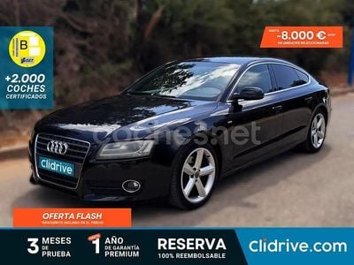Usado Audi A5 Sportback Premium 143 CV (105 kW) 2011 Negro Utilitario