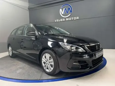 Usado Peugeot 308 Business-Line 99 CV (72 kW) 2019 Negro Utilitario