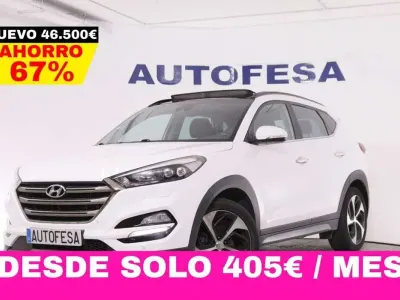 Usado Hyundai Tucson Style 136 CV (100 kW) 2016 Blanco SUV
