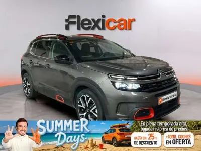Usado Citroën C5 Aircross Shine 177 CV (130 kW) 2019 Gris SUV