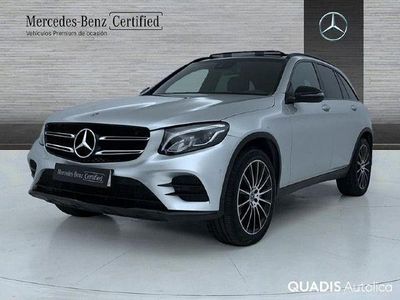 Plata iridio Usado 2019 Mercedes GLC250 AMG line | 37.900 € (Un poco caro)