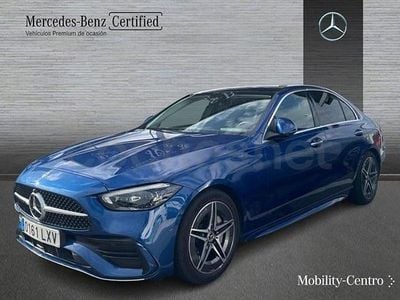 Usado Mercedes C220 200 CV (147 kW) 2022 Azul Berlina
