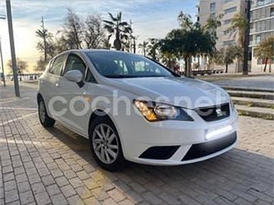 Usado Seat Ibiza Reference 75 CV (55 kW) 2017 Blanco Berlina