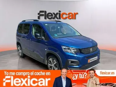 Usado Peugeot Rifter GT-line 131 CV (96 kW) 2019 Azul Monovolumen