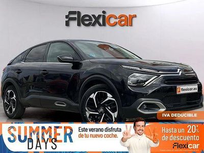 Usado Citroën C4 PureTech 130 CV (95 kW) 2021 Negro Berlina