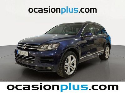 Azul Usado 2015 VW Touareg R-line SUV | 24.500 € (Un poco caro)