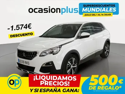 Usado Peugeot 3008 Allure 130 CV (95 kW) 2018 Blanco SUV
