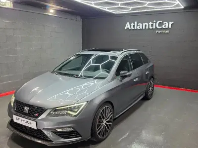 Usado Seat Leon CUPRA 300 CV (220 kW) 2018 Gris / plata Familiar
