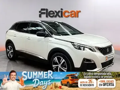 Usado Peugeot 3008 GT-line 130 CV (95 kW) 2017 Blanco SUV