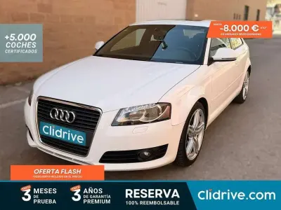 Usado Audi A3 Ambition 160 CV (117 kW) 2010 Blanco Utilitario