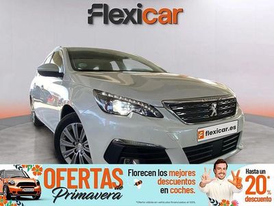 Usado Peugeot 308 SW Allure 130 CV (95 kW) 2021 Blanco Familiar