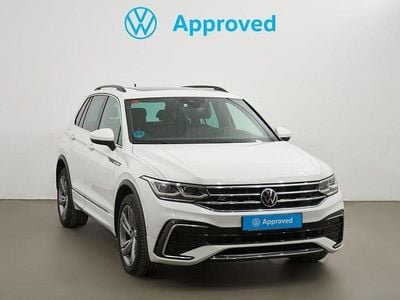 Blanco Usado 2021 VW Tiguan R-line SUV | 31.480 € (Un poco caro)