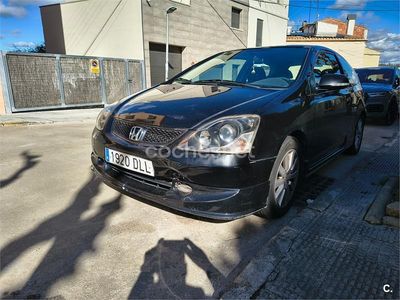 Usado Honda Civic Sport 110 CV (80 kW) 2005 Negro Berlina