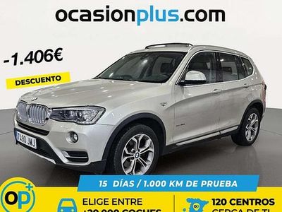 Usado BMW X3 150 CV (110 kW) 2016 Plateado SUV
