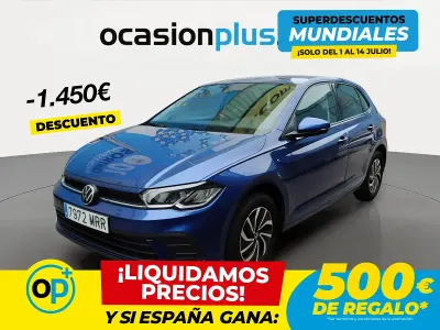 Usado VW Polo Life 95 CV (69 kW) 2024 Azul Utilitario