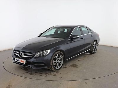 Usado Mercedes C220 170 CV (125 kW) 2015 Azul Berlina