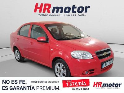 Usado Chevrolet Aveo LT 102 CV (75 kW) 2010 Rojo Utilitario