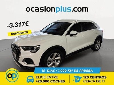 Käytetty Audi Q3 Advanced Plus 150 HP (110 kW) 2020 Valkoinen Katumaasturi